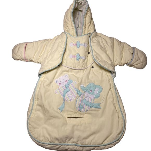 Basic Outlook Vintage Baby (0-6 Months) Bodysuit Adorable And Warm - Picture 1 of 15
